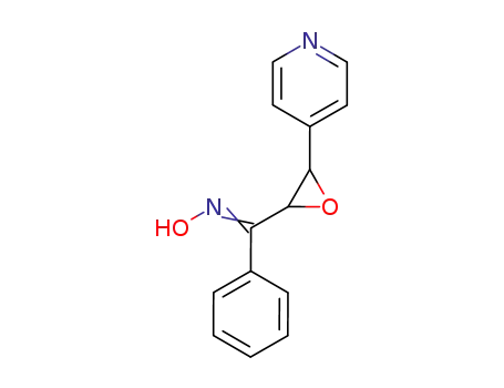 phenyl-(3-pyridin-4-yl-oxiranyl)-methanone oxime