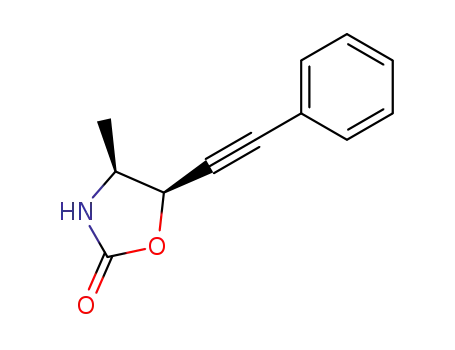 (4S,5R)-4-methyl-5-phenylethynyloxazolidin-2-one