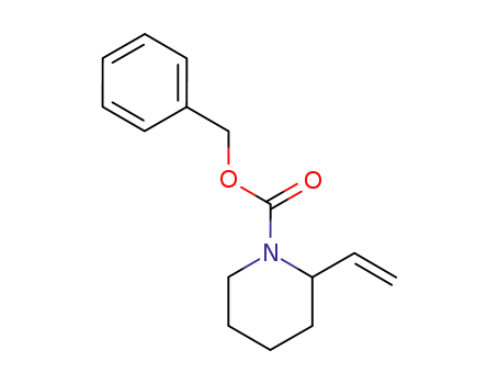 1-Piperidinecarboxylic acid, 2-ethenyl-, phenylmethyl ester