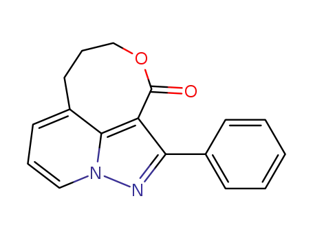 6,7-dihydro-2-phenyl-3H,5H-oxocino<5,4,3-cd>pyrazolo<1,5-a>pyridin-3-one
