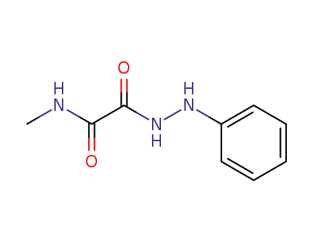Molecular Structure of 831-90-3 (N-methyl-2-oxo-2-(2-phenylhydrazinyl)acetamide)