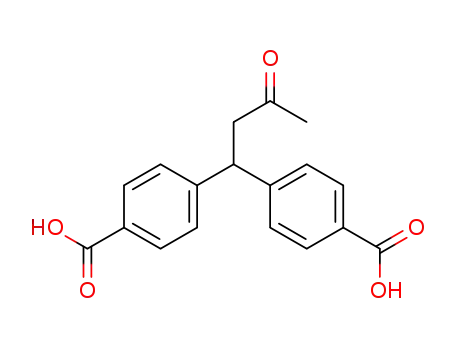 1,1-bis(p-carboxyphenyl)butan-3-one