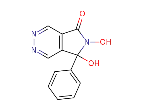 5H-Pyrrolo[3,4-d]pyridazin-5-one, 6,7-dihydro-6,7-dihydroxy-7-phenyl-