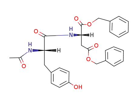 dibenzyl N-acetyl-L-tyrosyl-L-aspartate
