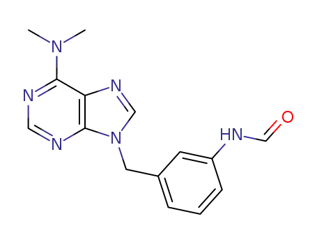 Formamide, N-[3-[[6-(dimethylamino)-9H-purin-9-yl]methyl]phenyl]-