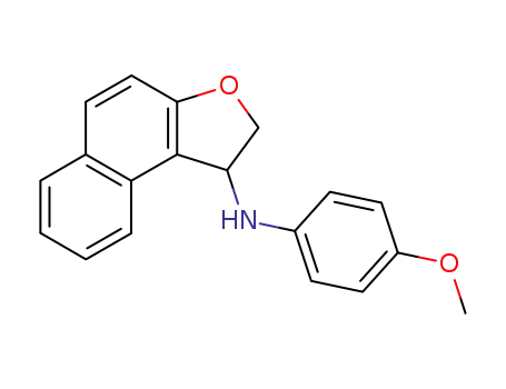Naphtho[2,1-b]furan-1-amine, 1,2-dihydro-N-(4-methoxyphenyl)-