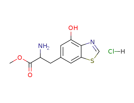 Methyl α-Amino-(4-hydroxy-6-benzothiazolyl)propionate Hydrochloride