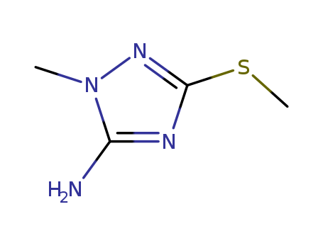 1-Methyl-3-(methylsulfanyl)-1H-1,2,4-triazol-5-amine