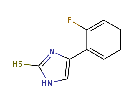 2H-IMIDAZOLE-2-THIONE,1,3-DIHYDRO-4-(2-FLUOROPHENYL)-