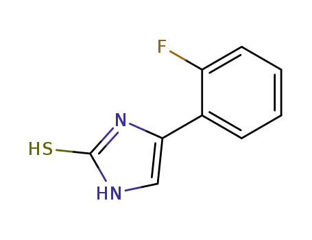 2H-Imidazole-2-thione, 1,3-dihydro-4-(2-fluorophenyl)-