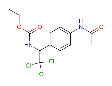 [1-(4-Acetylamino-phenyl)-2,2,2-trichloro-ethyl]-carbamic acid ethyl ester