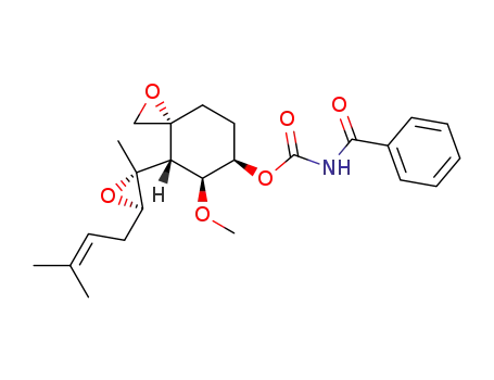 6-O-benzoylcarbamoylfumagillol