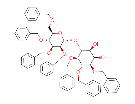 3,4,5-tri-O-benzyl-6-O-(2',3',4',6'-tetra-O-benzyl-α-D-mannopyranosyl)-L-myo-inositol