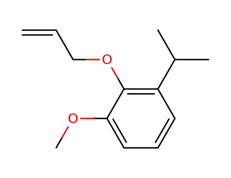 1-methoxy-2-allyloxy-3-isopropylbenzene