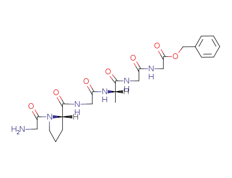 {2-[(S)-2-(2-{[(S)-1-(2-Amino-acetyl)-pyrrolidine-2-carbonyl]-amino}-acetylamino)-propionylamino]-acetylamino}-acetic acid benzyl ester