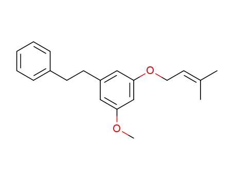 3-(2,2-dimethylallyloxy)-5-methoxybibenzyl