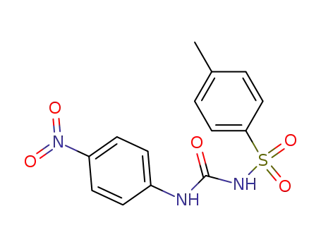 Molecular Structure of 107410-59-3 (4-METHYL-N-([(4-NITROPHENYL)AMINO]CARBONYL)BENZENESULFONAMIDE)