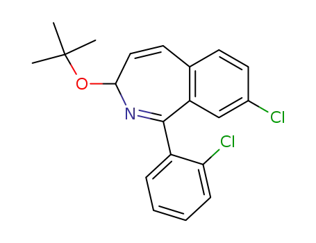 8-chloro-1-(2-chlorophenyl)-3-(1,1,-dimethylethoxy)-3H-2-benzazepine
