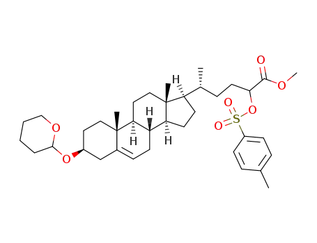 methyl 3β-tetrahydropyranyloxy-24-tosyloxychol-5-ene-24-carboxylate
