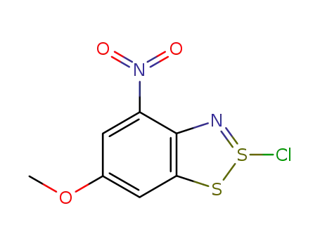 2-Chloro-6-methoxy-4-nitro-2λ<sup>4</sup>-benzo[1,2,3]dithiazole