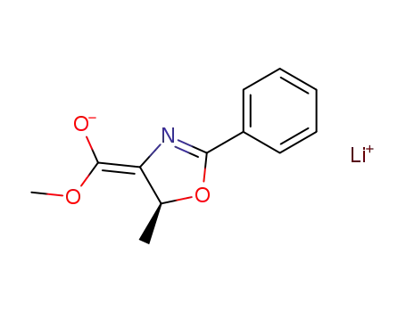 Methanol, methoxy(5-methyl-2-phenyl-4(5H)-oxazolylidene)-, lithium
salt, (R)-