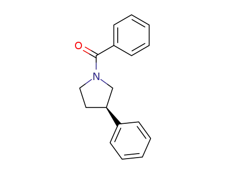 Pyrrolidine, 1-benzoyl-3-phenyl-, (R)-