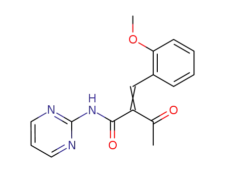 2-[1-(2-Methoxy-phenyl)-meth-(E)-ylidene]-3-oxo-N-pyrimidin-2-yl-butyramide