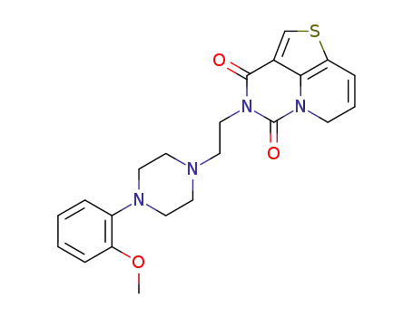 3,4,5,7-tetrahydro-4-<2-<4-(2-methoxyphenyl)piperazin-1-yl>ethyl>thieno<4,3,2-de>pyrido<1,2-c>pyrimidine-3,5-dione
