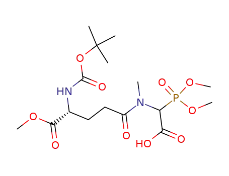 Boc-D-iso-Glu(OMe)-α-dimethylphosphonylsarcosine