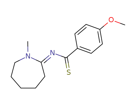 4-Methoxy-N-[1-methyl-azepan-(2E)-ylidene]-thiobenzamide