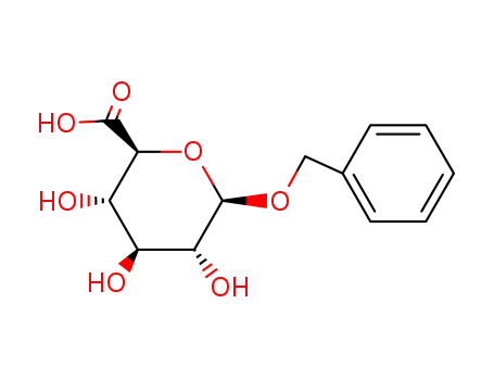 Molecular Structure of 5285-02-9 (Benzyl α-D-glucopyranosiduronic acid)