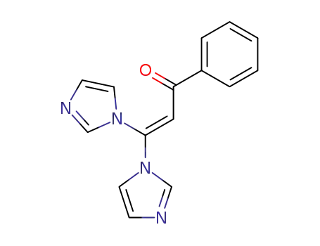 2-Propen-1-one, 3,3-di-1H-imidazol-1-yl-1-phenyl-