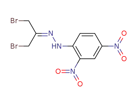 Molecular Structure of 98590-53-5 (dibromoacetone 2,4-dinitrophenylhydrazone)
