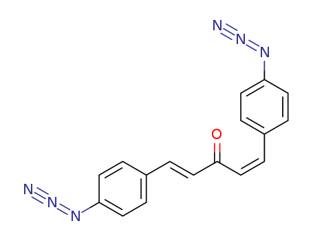 1,5-BIS(p-AZIDOPHENYL)-1,4-PENTADIEN-3-ONE
