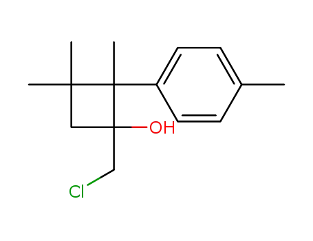 1-Chloromethyl-2,3,3-trimethyl-2-p-tolyl-cyclobutanol