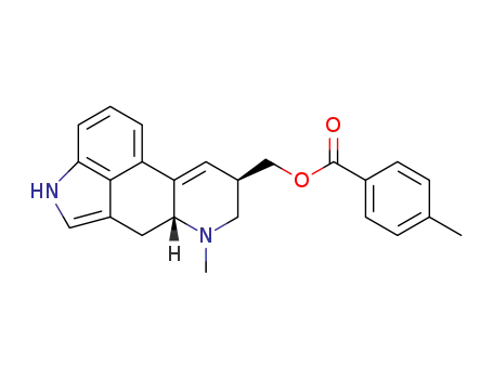 Molecular Structure of 85893-17-0 (O-4-Methylbenzoyl-lysergol)