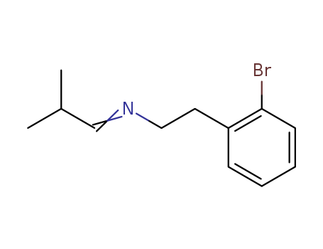 Benzeneethanamine, 2-bromo-N-(2-methylpropylidene)-