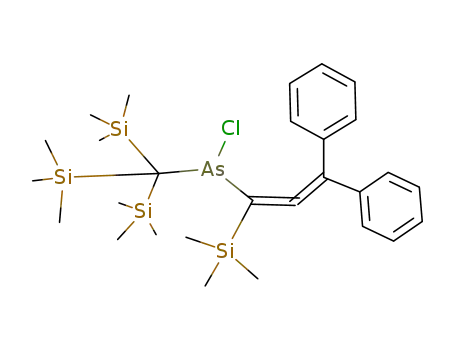 C<sub>28</sub>H<sub>46</sub>AsClSi<sub>4</sub>