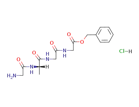 {2-[(S)-2-(2-Amino-acetylamino)-propionylamino]-acetylamino}-acetic acid benzyl ester; hydrochloride