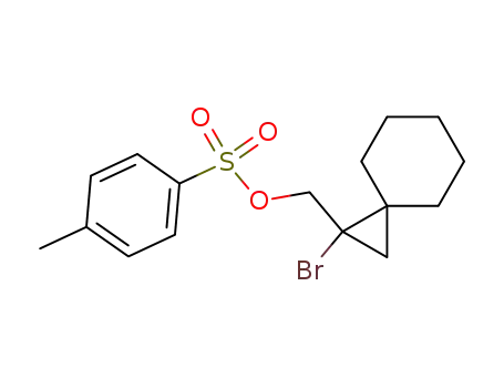 (+/-)-1-bromo-1-<(tosyloxy)methyl>spiro<2.5>octane