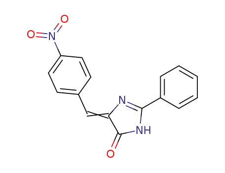 4H-Imidazol-4-one, 1,5-dihydro-5-[(4-nitrophenyl)methylene]-2-phenyl-