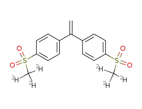 1,1-bis-(p-<<sup>2</sup>H3>methylsulphonylphenyl)ethene