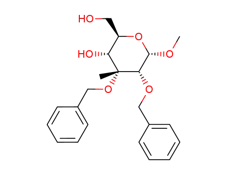 methyl 2,3-di-O-benzyl-3-C-methyl-α-D-allopyranoside
