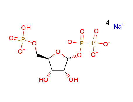 a-D-Ribofuranose, 5-(dihydrogenphosphate) 1-(trihydrogen diphosphate), tetrasodium salt (9CI)
