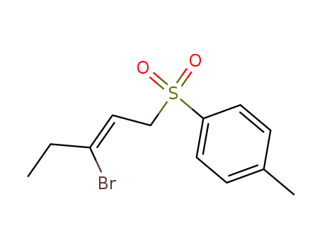 Benzene, 1-[(3-bromo-2-pentenyl)sulfonyl]-4-methyl-, (Z)-