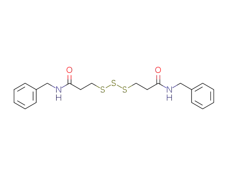 Bis(β-benzylcarbamoylethyl)trisulfid