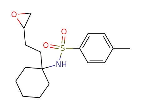 N-tosyl-1-(3,4-epoxybutyl)cyclohexylamine