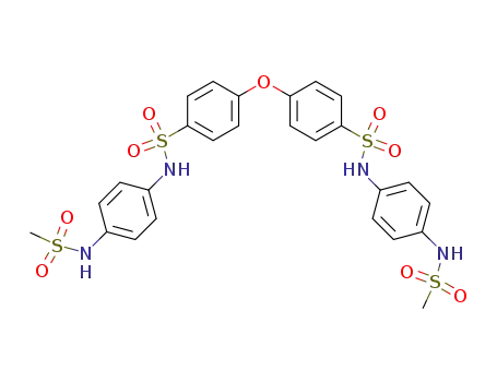 Benzenesulfonamide, 4,4'-oxybis[N-[4-[(methylsulfonyl)amino]phenyl]-