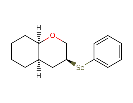 4-phenylseleno-trans-2-oxabicyclo<4.4.0>decane