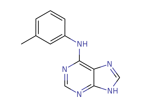 9H-Purin-6-amine,N-(3-methylphenyl)- cas  82760-82-5